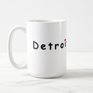 I love Detroit Coffee Mug
