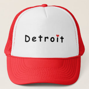 I love Detroit Trucker Hat