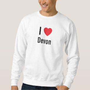 I love Devon Sweatshirt