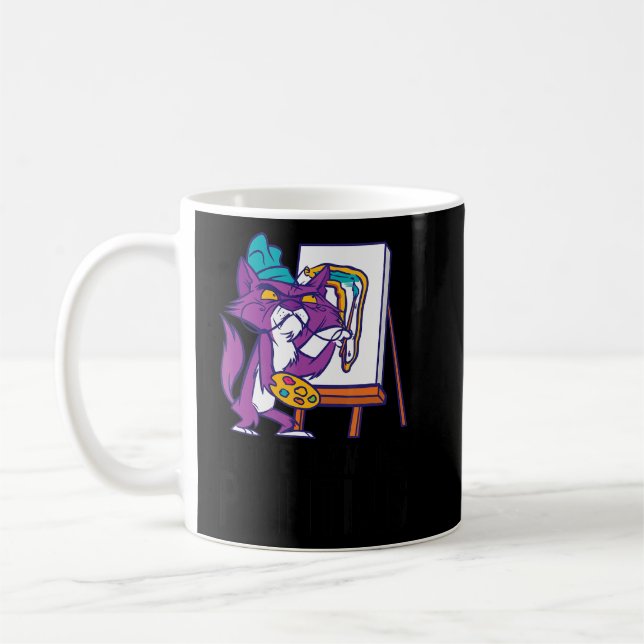 I Love Diamond Painting Painter Artist Brush Artwo Coffee Mug (Left)