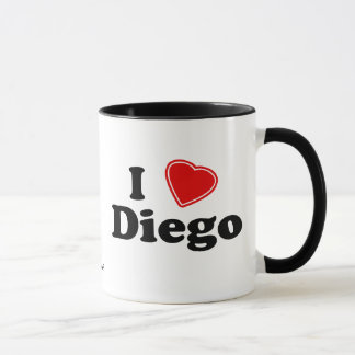 I Love Diego Mug