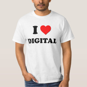 I Love Digital T-Shirt