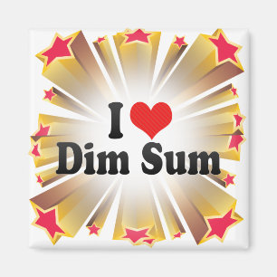 I Love Dim Sum Magnet