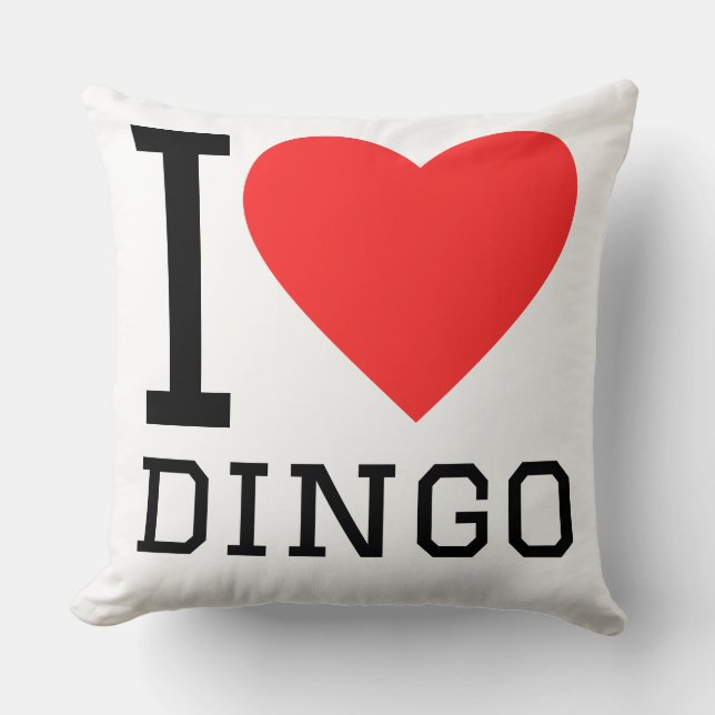 I love dingo cushion (Front)