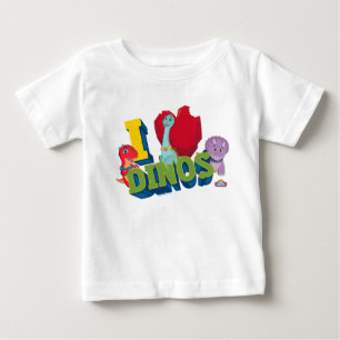 I Love Dinos Dino Ranch Baby T-Shirt