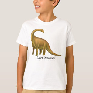 I Love Dinosaurs Customisable Kids T-Shirt