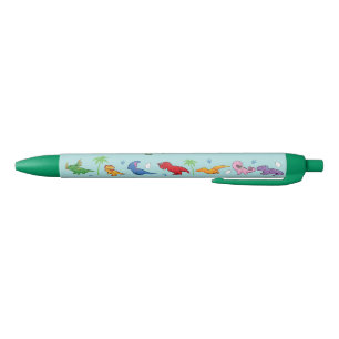 I Love Dinosaurs! (Cute) Black Ink Pen