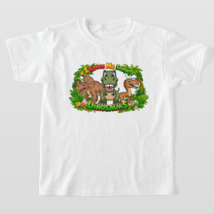 I Love Dinosaurs Cute Kids & Toddler Dinosaur T-Shirt