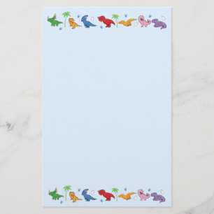 I Love Dinosaurs! (Cute) Stationery