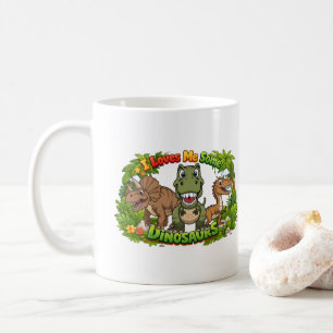 I Love Dinosaurs – Hot Chocolate Coffee Mug