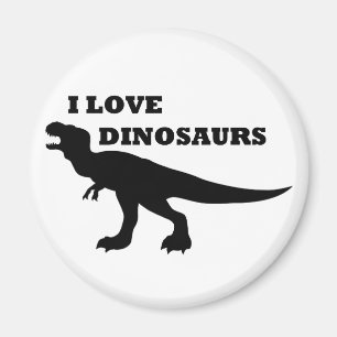 I Love Dinosaurs! Magnet