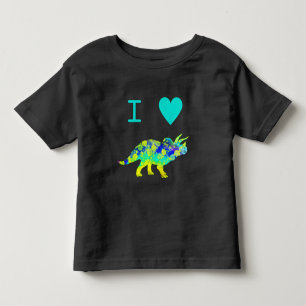I love Dinosaurs Quote Toddler T-Shirt