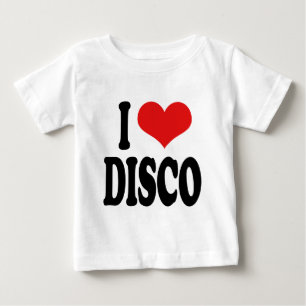 I Love Disco Baby T-Shirt