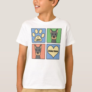 I Love Dobermans T-Shirt