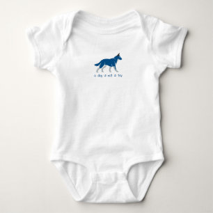 i love dog baby bodysuit