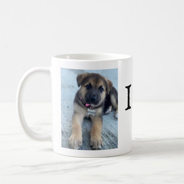 I love Dogs Coffee Mug (Left)
