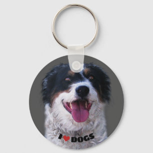 I love Dogs Keychain