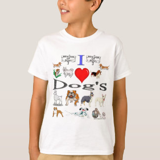 i love Dog's T-Shirt