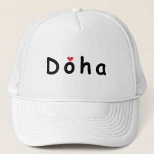 I love Doha Trucker Hat
