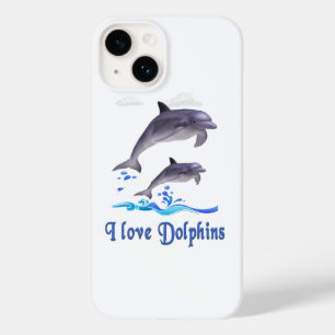 I love Dolphins Case-Mate iPhone 14 Case