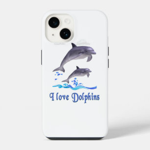 I love Dolphins  Case-Mate iPhone 14 Case