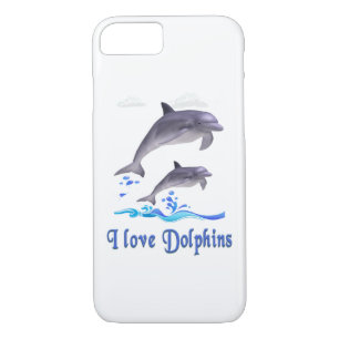 I love Dolphins iPhone 8/7 Case
