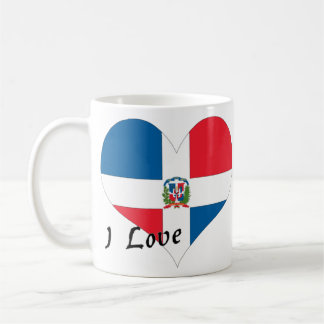 I Love Dominican Republic Coffee Mug