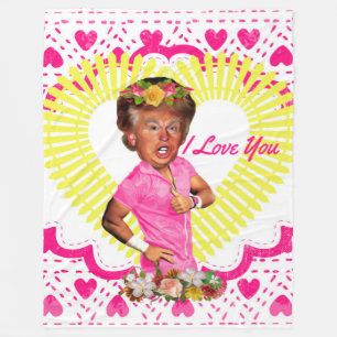 i love donald trump blanket