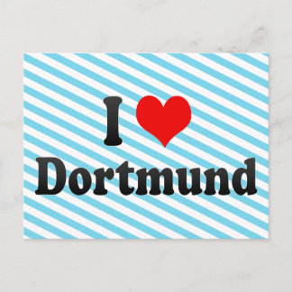 I Love Dortmund, Germany Postcard