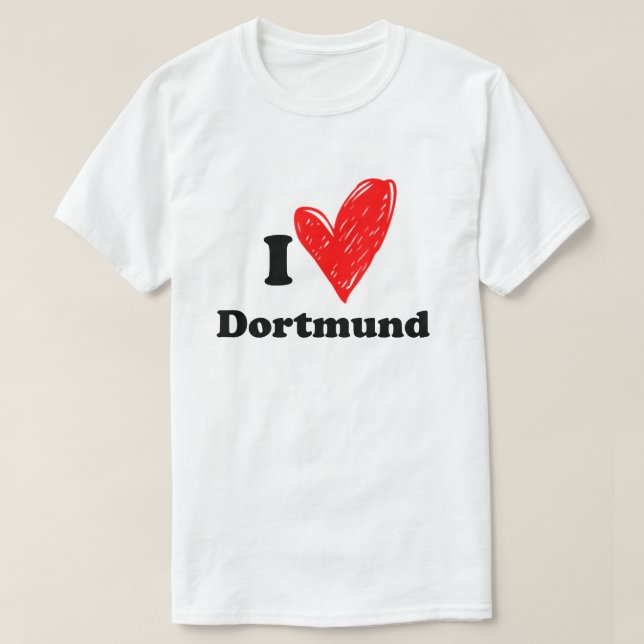 I love Dortmund T-Shirt (Design Front)