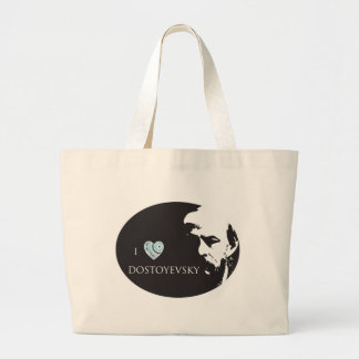 I Love Dostoyevsky Tote Bag