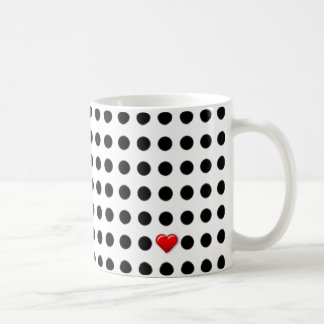 I Love Dots Coffee Mug