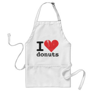 I love doughnuts Apron