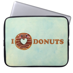 I love Doughnuts Laptop Sleeve