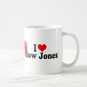 I Love Dow Jones Coffee Mug