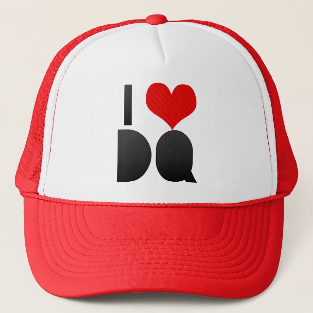 I Love DQ Trucker Hat (Front)