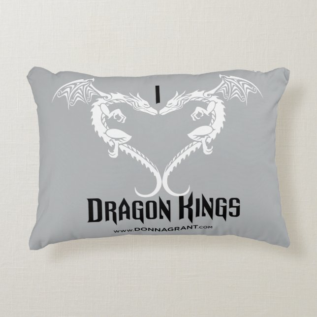 I love Dragon Kings pillow (Front)