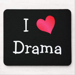 I Love Drama Mouse Mat