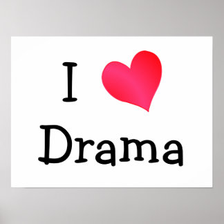 I Love Drama Poster