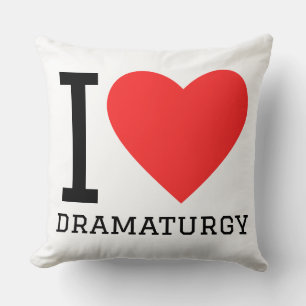 I love dramaturgy cushion