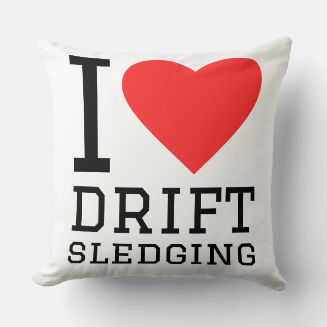 I love drift sledging cushion (Front)