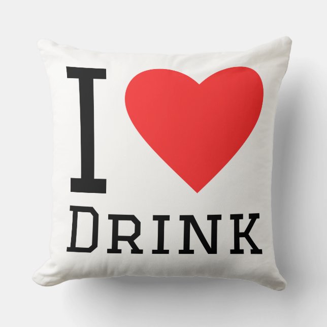 I love drink cushion (Front)