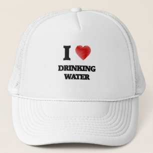 I love Drinking Water Trucker Hat