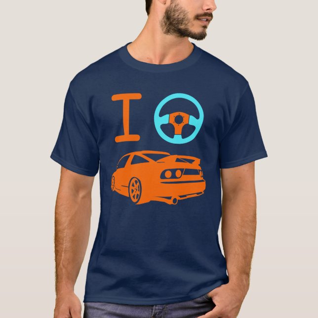 I (Love) Drive -SX- /version5 T-Shirt (Front)