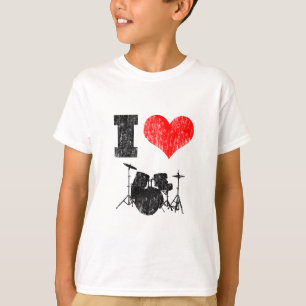 I Love Drums T-Shirt