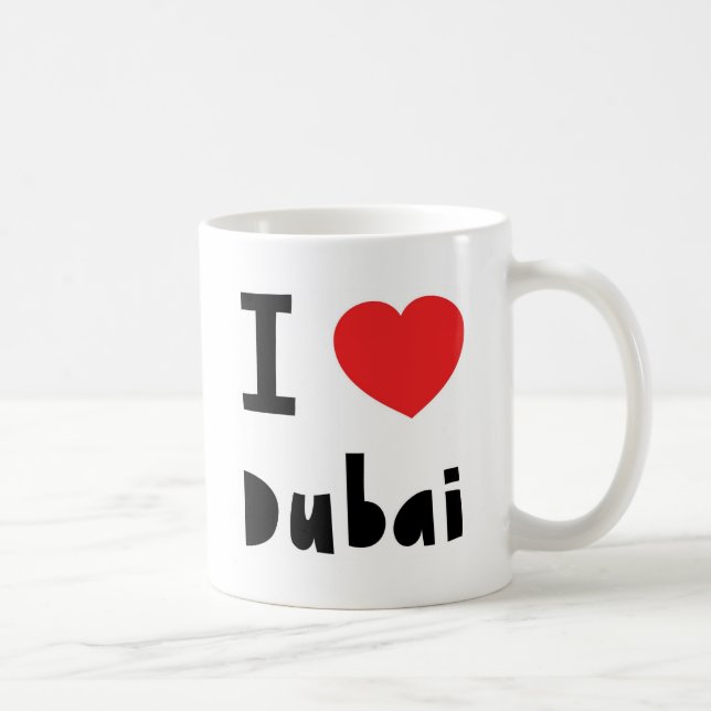 I love Dubai Coffee Mug (Right)