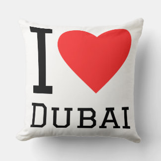 I love dubai cushion