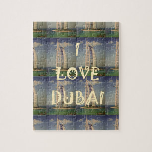 I Love Dubai Jigsaw Puzzle