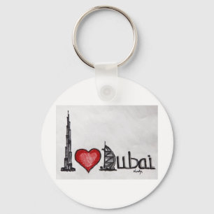 I Love Dubai Key Ring