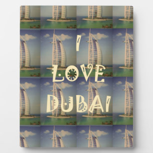I Love Dubai Plaque